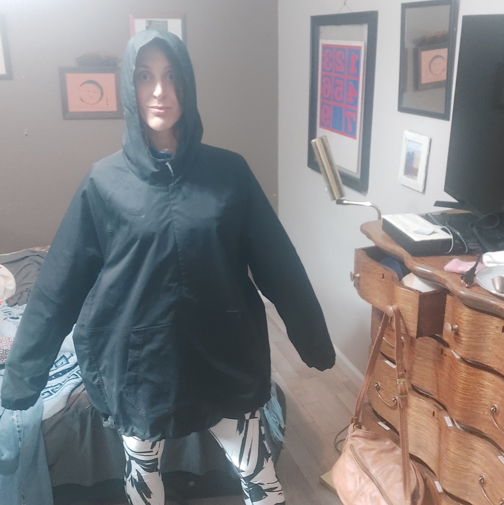 Nike Waterproof Windbreaker Jacket Packable Garme… - image 5